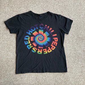Red Hot Chili Peppers Rainbow Graphic Tee Medium